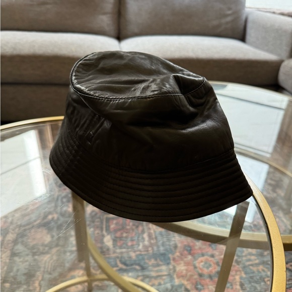 Inwear leather bucket hat - Picture 2 of 3